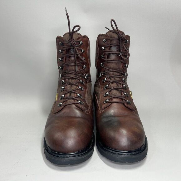 Rocky Ranger Boots Men's 12 Brown Leather Gore-Tex Insulated Vibram Waterproof - Picture 2 of 14